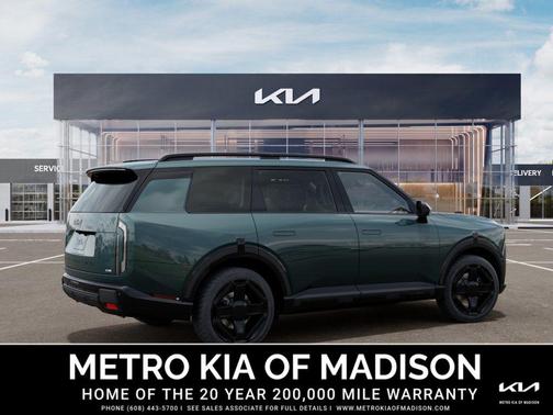Black Jade Green 2027 Kia Telluride X-Line EX