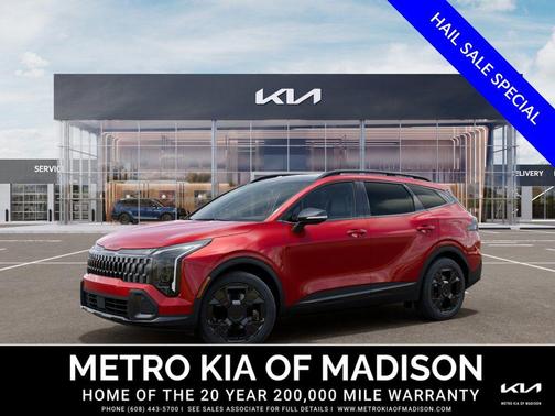 Runway Red 2026 Kia Sportage X-Line