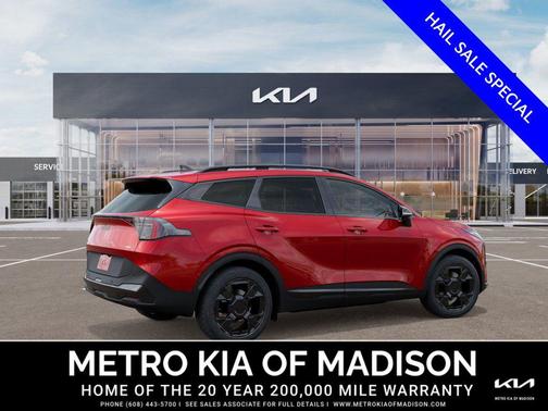 Runway Red 2026 Kia Sportage X-Line