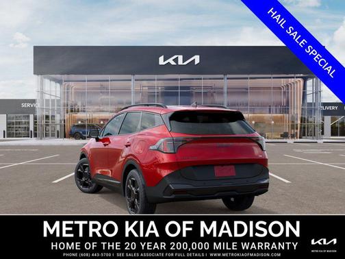 Runway Red 2026 Kia Sportage X-Line