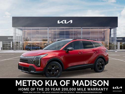 Runway Red 2026 Kia Sportage X-Line