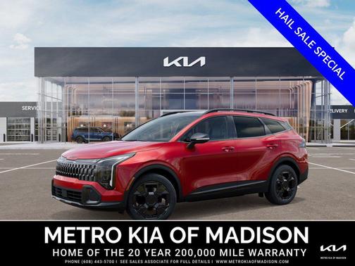 Runway Red 2026 Kia Sportage X-Line