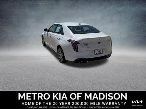 White 2021 Cadillac CT4 Sport