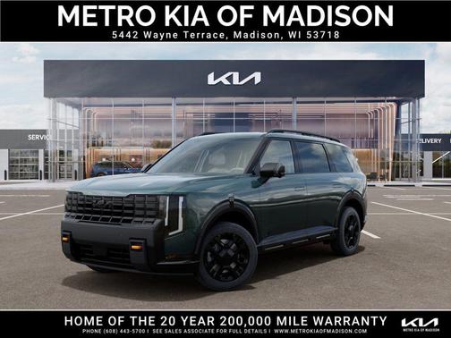 Black Jade Green 2027 Kia Telluride X-Pro SX-Prestige