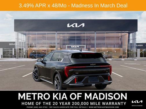 Aurora Black Pearl 2026 Kia K4 GT-Line