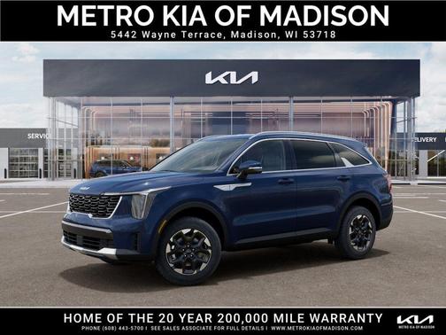 Midnight Lake Blue 2026 Kia Sorento S