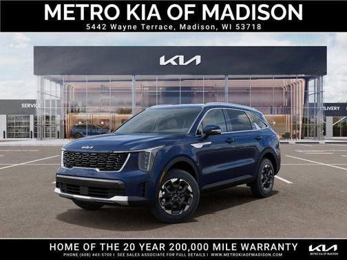 Midnight Lake Blue 2026 Kia Sorento S