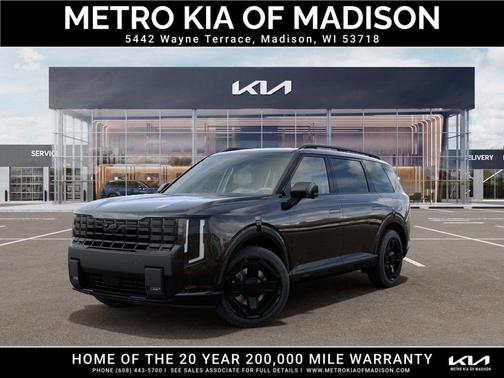 Ebony Black 2027 Kia Telluride Hybrid X-Line SX