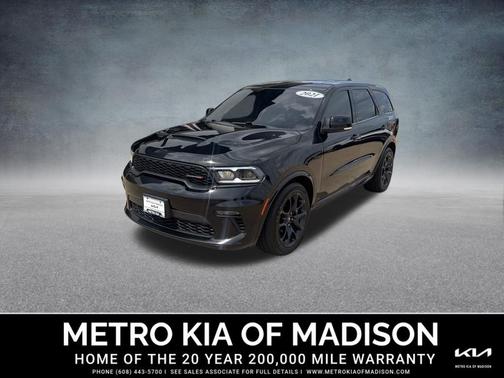 DB Black Clearcoat 2021 Dodge Durango R/T AWD