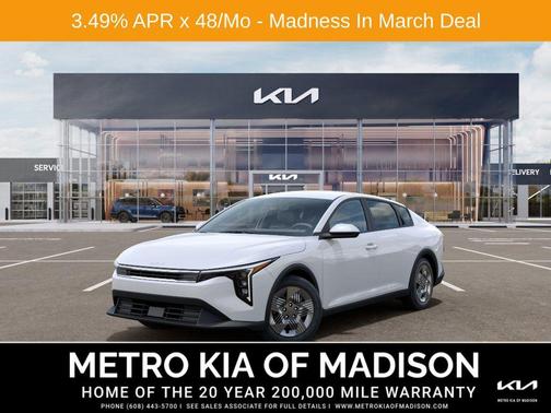 Snow White Pearl 2026 Kia K4 LX