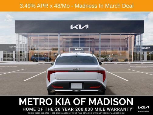 Snow White Pearl 2026 Kia K4 LX