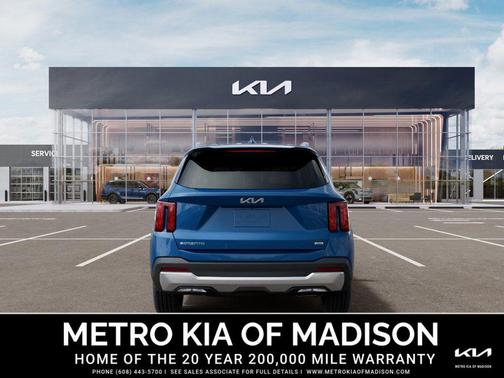 Mineral Blue 2026 Kia Sorento Hybrid EX