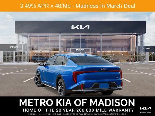 Wave Blue 2026 Kia K4 GT-Line