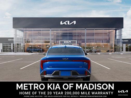 Wave Blue 2026 Kia K4 GT-Line