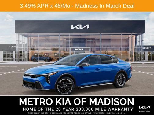 Wave Blue 2026 Kia K4 GT-Line