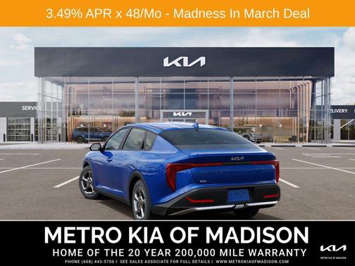 Deep Sea Blue 2026 Kia K4 LXS