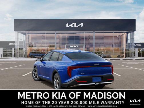 Deep Sea Blue 2026 Kia K4 LXS