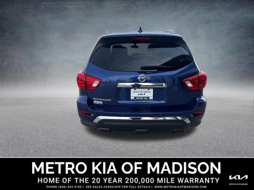 Caspian Blue Metallic 2020 Nissan Pathfinder S 2WD