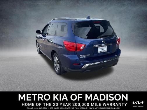 Caspian Blue Metallic 2020 Nissan Pathfinder S 2WD