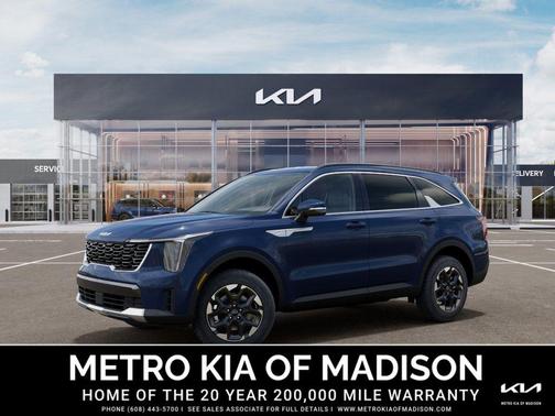 Midnight Lake Blue 2026 Kia Sorento S