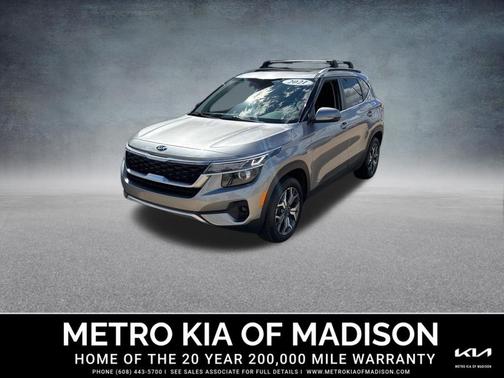 Steel Gray 2021 Kia Seltos EX