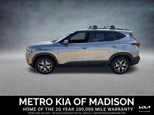 Steel Gray 2021 Kia Seltos EX