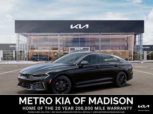 Aurora Black Pearl 2026 Kia K5 GT-Line