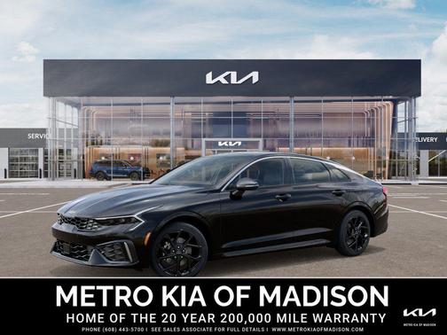 Aurora Black Pearl 2026 Kia K5 GT-Line