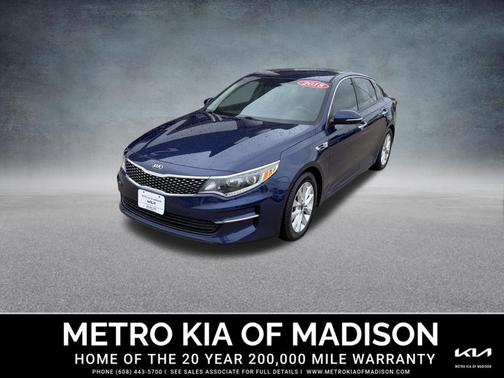 Horizon Blue 2018 Kia Optima EX