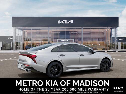 Steel Matte Gray 2026 Kia K5 GT-Line AWD
