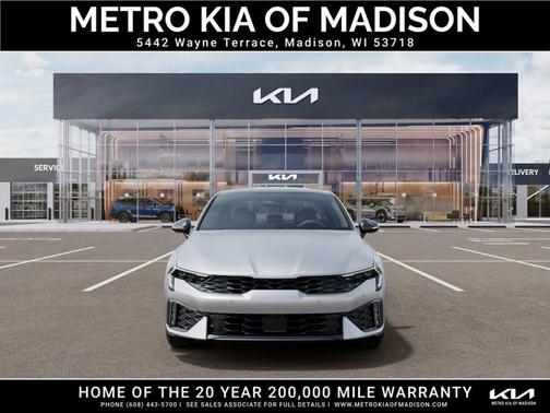 Steel Matte Gray 2026 Kia K5 GT-Line AWD