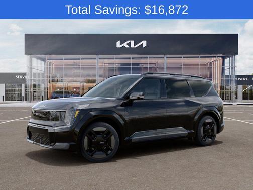 Ebony Black 2026 Kia EV9 GT-Line