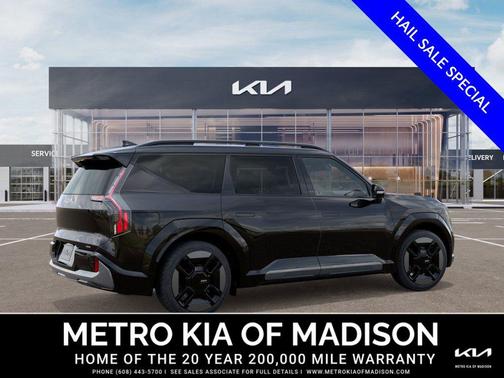 Ebony Black 2026 Kia EV9 GT-Line