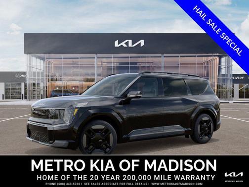 Ebony Black 2026 Kia EV9 GT-Line