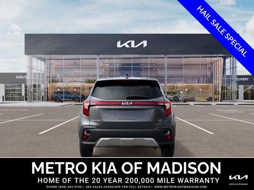 Steel Gray 2026 Kia Seltos LX
