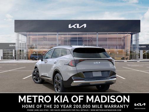 Wolf Gray 2026 Kia Sportage Hybrid SX-Prestige