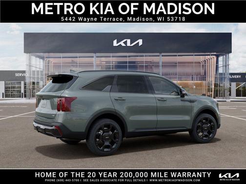 Cityscape Green 2026 Kia Sorento Hybrid SX Prestige