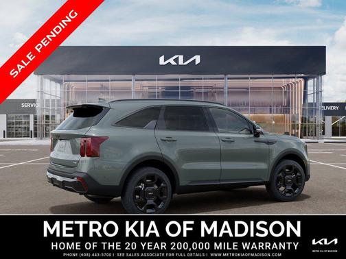 Cityscape Green 2026 Kia Sorento Hybrid SX Prestige