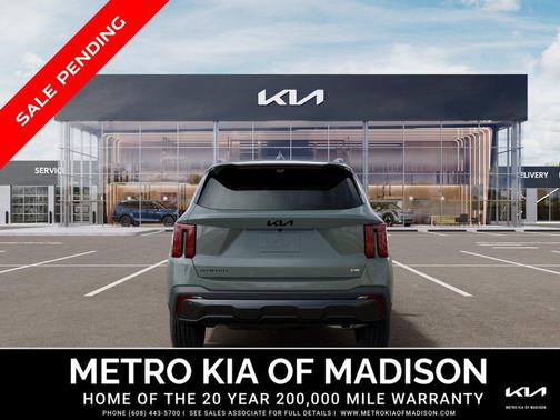 Cityscape Green 2026 Kia Sorento Hybrid SX Prestige