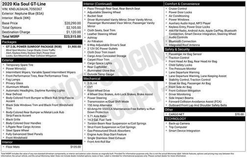 2020 Kia Soul GT-Line