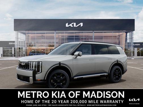 Ivory Silver 2027 Kia Telluride Hybrid X-Line SX-Prestige