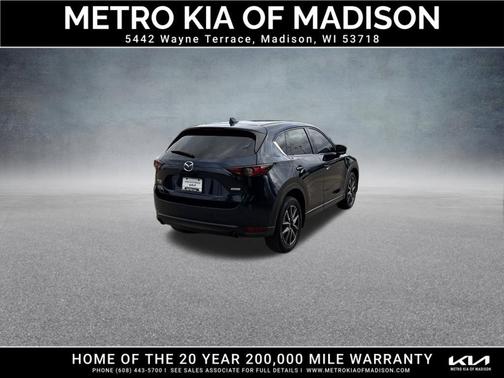 Deep Crystal Blue Mica 2018 Mazda CX-5 Grand Touring