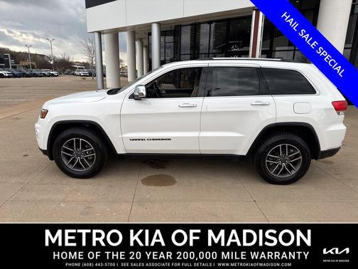 Bright White Clearcoat 2019 Jeep Grand Cherokee Limited