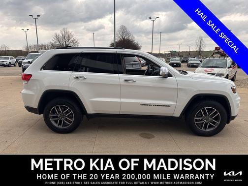 Bright White Clearcoat 2019 Jeep Grand Cherokee Limited
