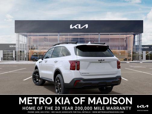 Snow White Pearl 2026 Kia Sorento Hybrid SX Prestige