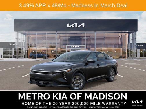 Interstellar Gray 2026 Kia K4 LX