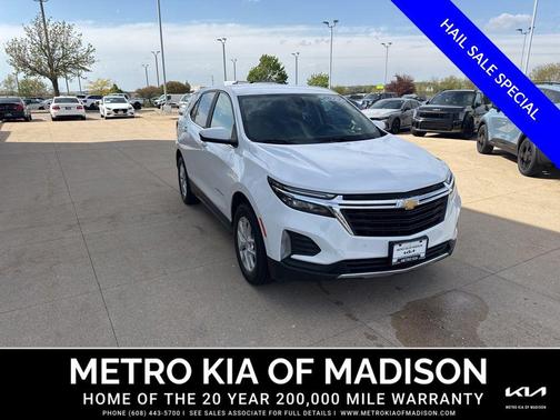 Summit White 2024 Chevrolet Equinox 1LT