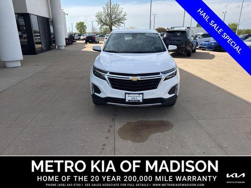 Summit White 2024 Chevrolet Equinox 1LT