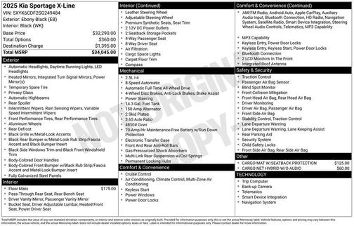 2025 Kia Sportage X-Line