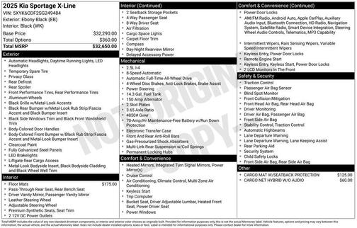 2025 Kia Sportage X-Line